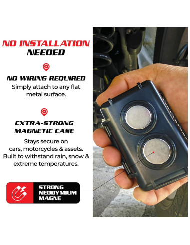 Rastreador GPS Spy Spot GL 320MG 4G con Estuche Magnético