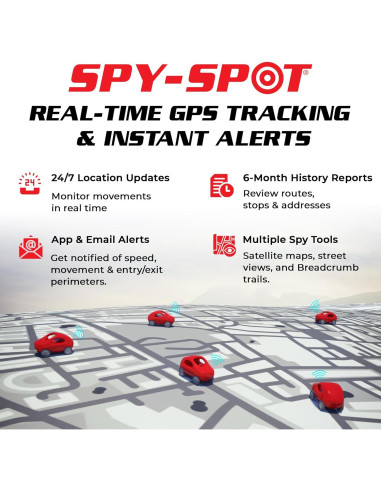 Rastreador GPS Spy Spot GL 320MG 4G con Estuche Magnético