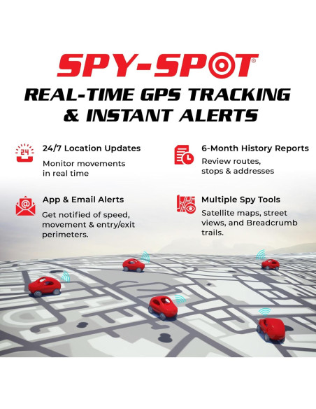 Rastreador GPS Spy Spot GL 320MG 4G con Estuche Magnético
