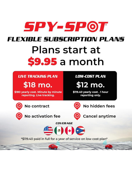 Rastreador GPS Spy Spot GL 320MG 4G con Estuche Magnético