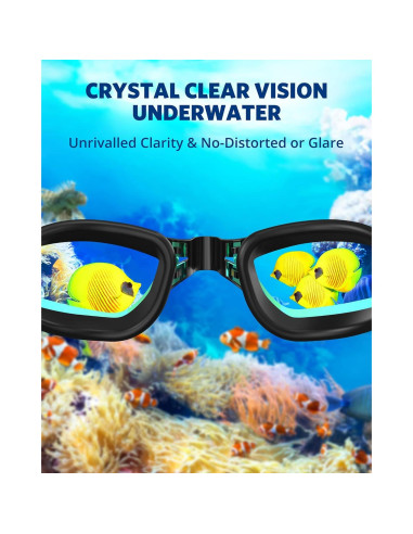 Gafas de natación Aegend Aqua, sin fugas, para adultos
