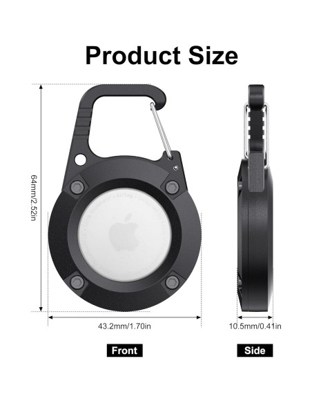 Soporte impermeable para AirTag GOCII - 2 paquetes Soporte impermeable para AirTag GOCII - 2 paquetes