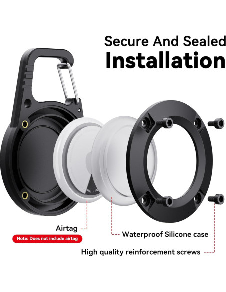 Soporte impermeable para AirTag GOCII - 2 paquetes Soporte impermeable para AirTag GOCII - 2 paquetes