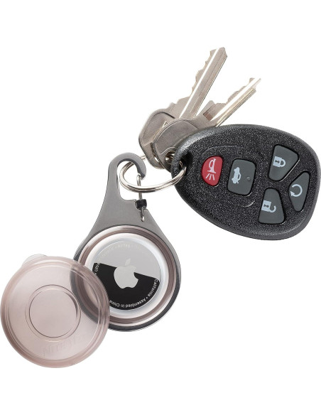 Soporte Clipable para Apple AirTag Nite IZE WearAbout Humo Soporte Clipable para Apple AirTag Nite IZE WearAbout Humo