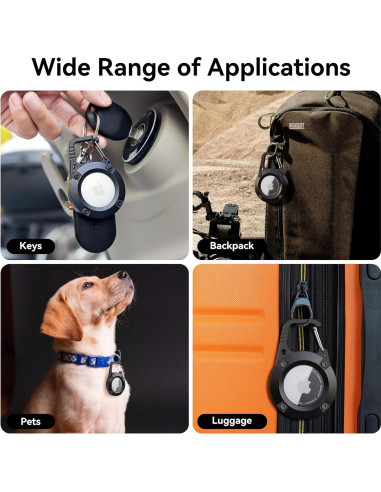 Soporte impermeable para AirTag GOCII - 2 paquetes