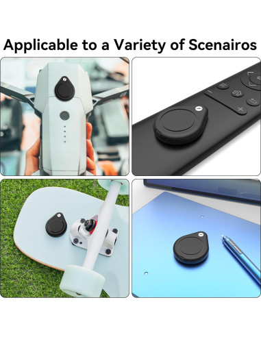 Paquete de 2 Soportes Impermeables IPX8 SkyArmor para AirTag