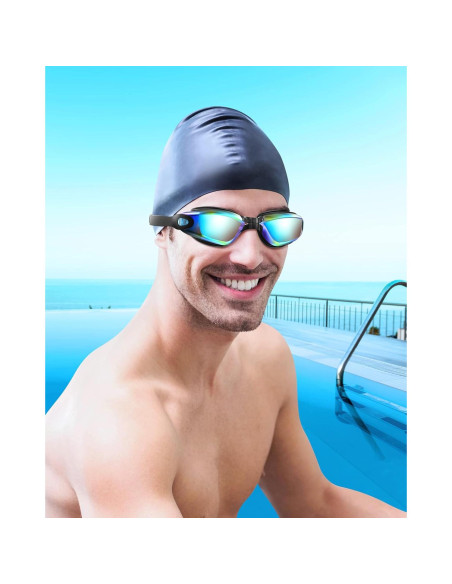 Gafas de natación Aegend Aqua, sin fugas, para adultos