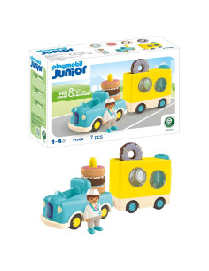 Camión de Donuts Playmobil Junior con Apilamiento