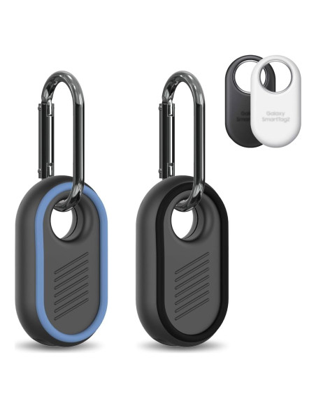 Funda de Silicona Suave para Samsung Galaxy SmartTag2 - 2 Piezas