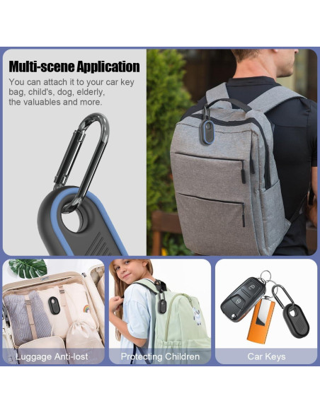 Funda de Silicona Suave para Samsung Galaxy SmartTag2 - 2 Piezas