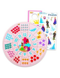 Rompecabezas de Reloj de Madera Disney Moana - Juguete Educativo