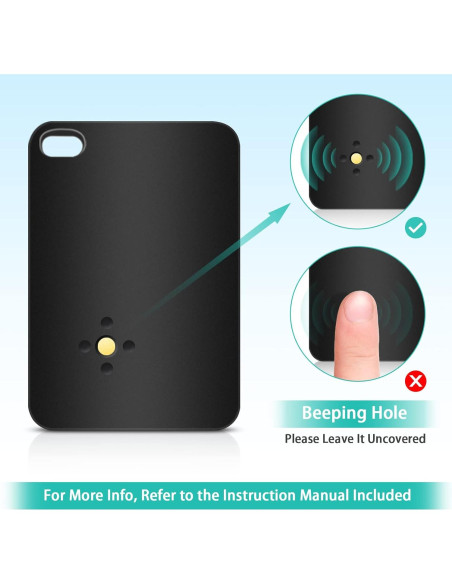 Buscador de Llaves Inalámbrico Luxsure KF04D con 4 Etiquetas Buscador de Llaves Inalámbrico Luxsure KF04D con 4 Etiquetas