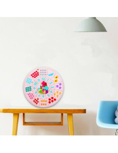 Rompecabezas de Reloj de Madera Disney Moana - Juguete Educativo 2