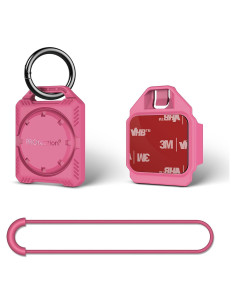 Funda Protectora PROfezzion Rosa para Air Tag Impermeable