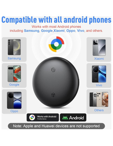 Etiquetas de Rastreo Bluetooth para Android - Paquete de 4