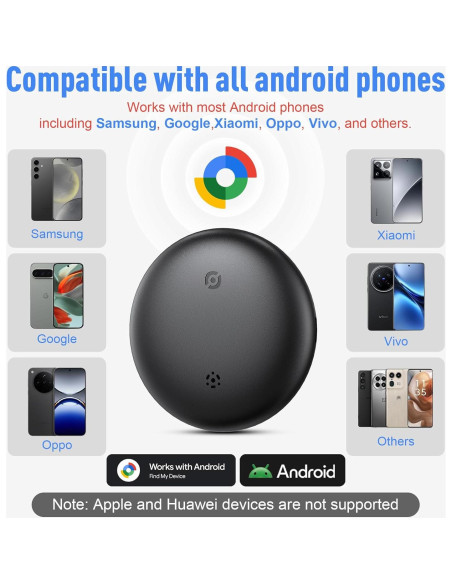 Etiquetas de Rastreo Bluetooth para Android - Paquete de 4