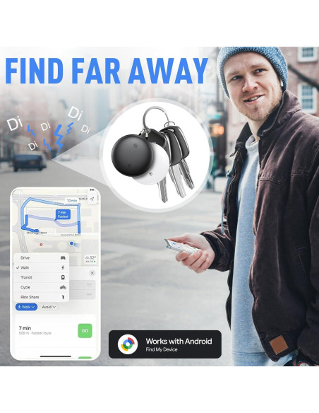 Etiquetas de Rastreo Bluetooth para Android - Paquete de 4