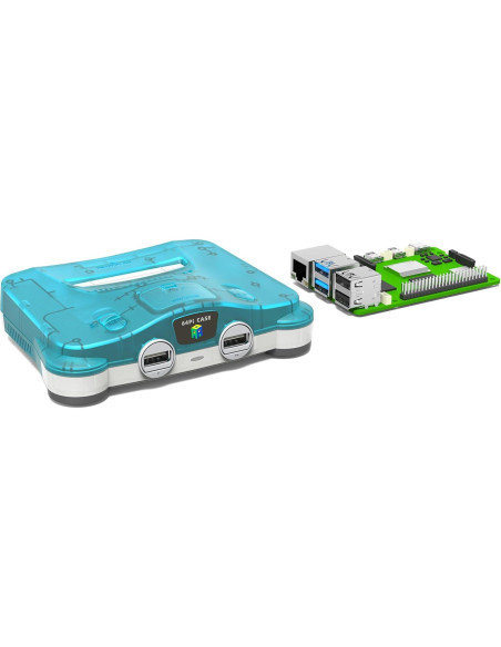 Funda RetroFlag 64Pi para Raspberry Pi 5 - Apagado Seguro