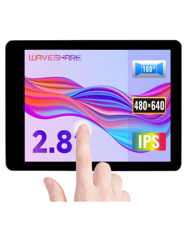 Pantalla táctil capacitiva 2.8" Waveshare DSI 480x640