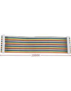 Cable de cinta GPIO 40 pines hembra a hembra 20 cm MTDELE 2