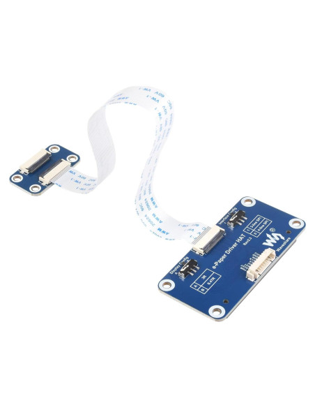 Controlador e-Paper Waveshare HAT para Raspberry Pi y Jetson Nano Controlador e-Paper Waveshare HAT para Raspberry Pi y Jetson Nano