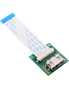 Cable HDMI Tipo A Macho para Cámara Raspberry Pi - 5cm 2