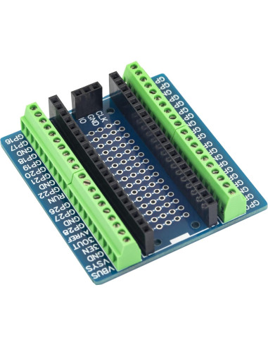 Placa de Expansión Mini Naughtystarts para Raspberry Pi Pico