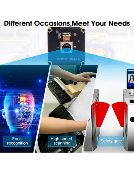 Cámara USB 48MP IFWATER con Enfoque Automático Rápido