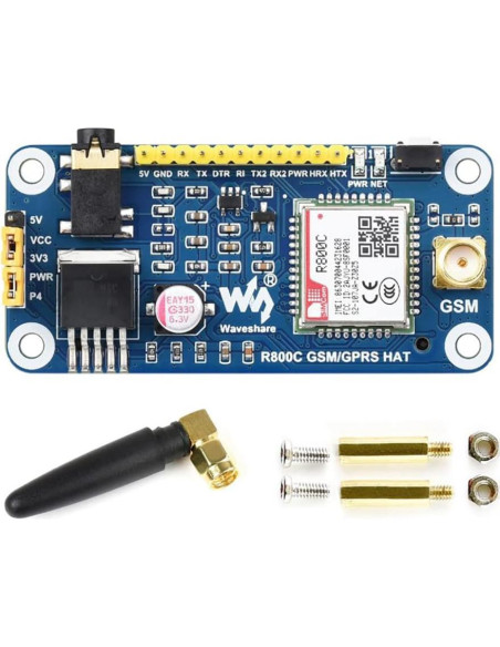 Módulo GSM/GPRS R800C Coolwell para Raspberry Pi y Jetson Nano