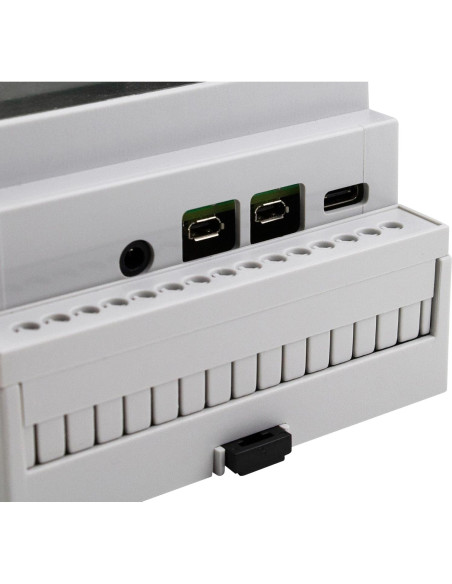 Enclosure Montaje en Riel DIN Multicomp Pro para Raspberry Pi 4B Enclosure Montaje en Riel DIN Multicomp Pro para Raspberry Pi 4B