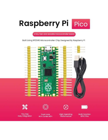 Kit Raspberry Pi Pico + Escudo IO KEYESTUDIO