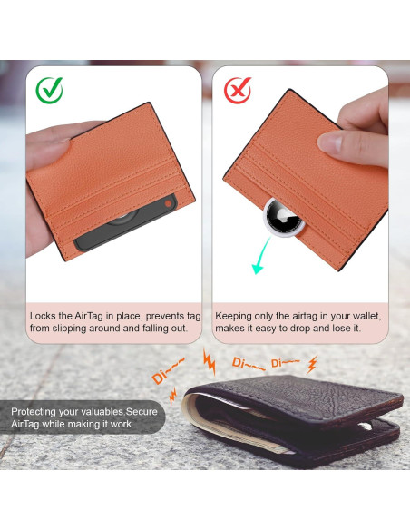 Soporte de Cartera Airtag PESTON - Funda Silicona Negra Soporte de Cartera Airtag PESTON - Funda Silicona Negra