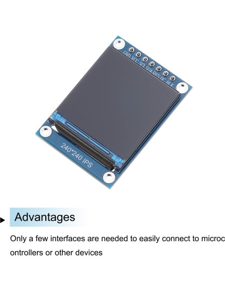 Módulo LCD 1.3" MECCANIXITY ST7789H2 240x198 IPS 65K Colores Módulo LCD 1.3" MECCANIXITY ST7789H2 240x198 IPS 65K Colores
