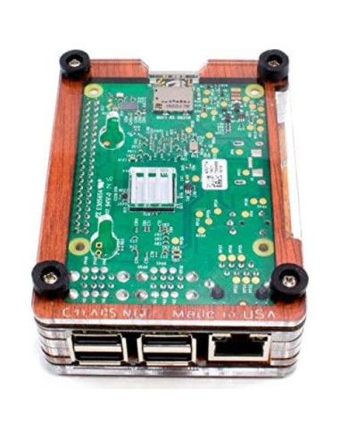 Carcasa Inlay con Ventilador C4Labs para Raspberry Pi 4B/3B+/3/2
