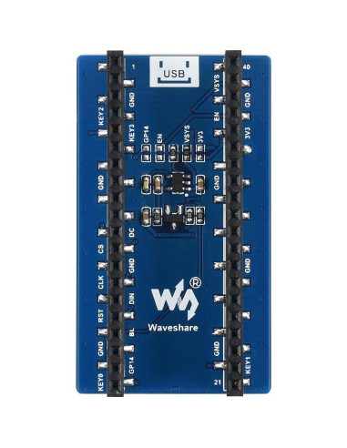 Módulo LCD 1.44" Waveshare para Raspberry Pi Pico 128x128 RGB
