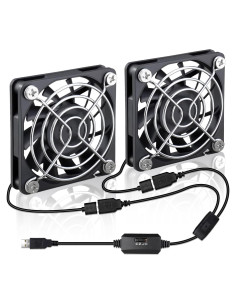 Ventilador USB Wathai 60mm x 10mm con Control de Velocidad