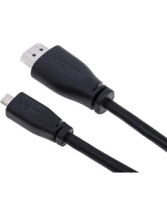 Cable Micro HDMI 2m Raspberry Pi 4K 60Hz Negro 2