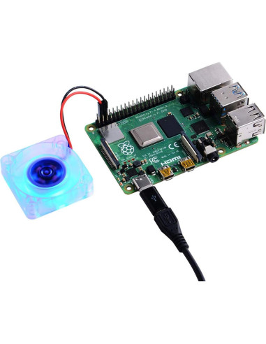 Ventilador de Enfriamiento GeeekPi 40x40x10mm 2 Pcs Azul