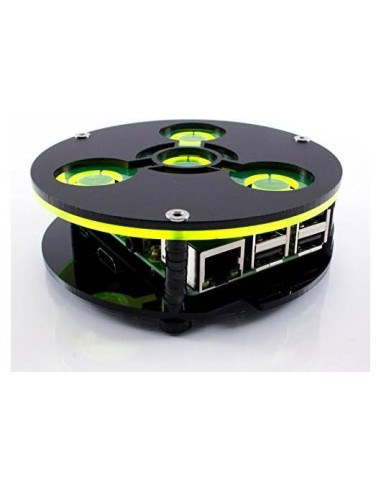 Caja Puck Pi C4Labs para Raspberry Pi 4B y 3B+ - Pi-O-Arma