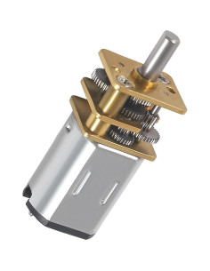 2 Piezas Motor de Engranaje DC 6V 60RPM Metal DORHEA 2