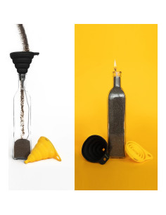 Conjunto de Embudos Plegables Deiss PRO - Silicona Grado Alimenticio 2