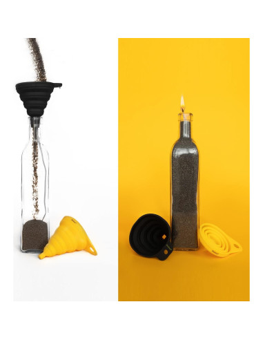 Conjunto de Embudos Plegables Deiss PRO - Silicona Grado Alimenticio