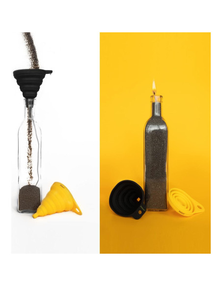 Conjunto de Embudos Plegables Deiss PRO - Silicona Grado Alimenticio