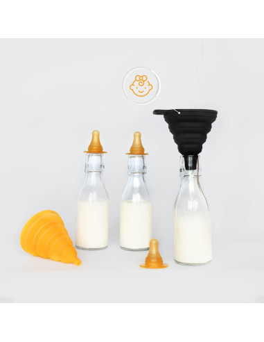 Conjunto de Embudos Plegables Deiss PRO - Silicona Grado Alimenticio