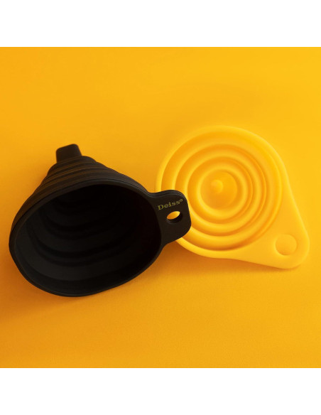 Conjunto de Embudos Plegables Deiss PRO - Silicona Grado Alimenticio