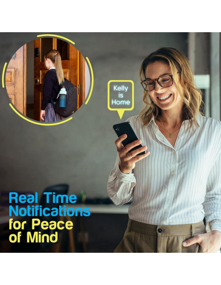 Cerradura Inteligente LOCKSTAR Sin Llave con APP y Huella Dactilar