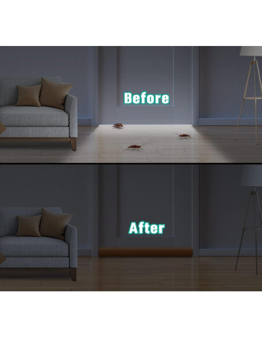 MAXTID Bloqueador de Corrientes de Aire para Puertas 30" Marrón