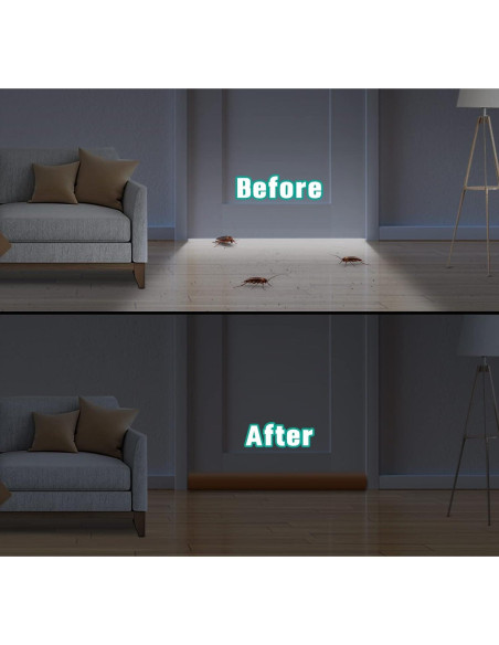 MAXTID Bloqueador de Corrientes de Aire para Puertas 30" Marrón