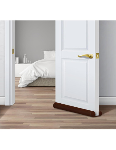 MAXTID Bloqueador de Corrientes de Aire para Puertas 30" Marrón