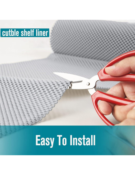 Forro Antideslizante Iwtmm 30.48 cm x 3.05 m Gris Claro